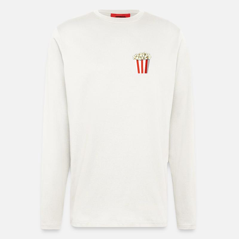 Popcorn - Langarmshirt - made by SPREAD  - OFF WHITE