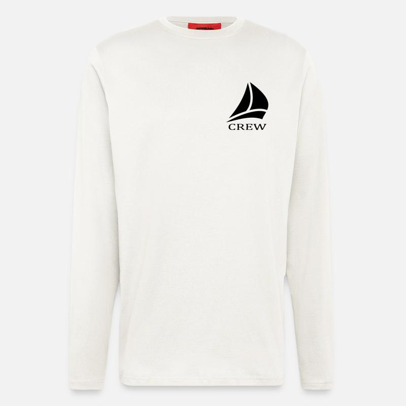 crew - Langarmshirt - made by SPREAD  - OFF WHITE