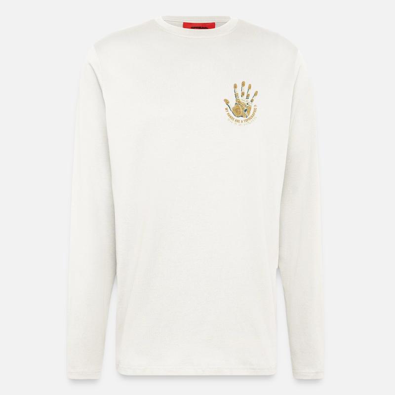 Calisthenics Hands - Longsleeve - made by SPREAD - OFF WHITE