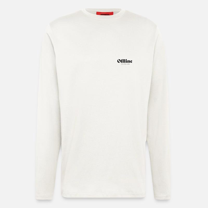 Offline Luxus schwarz - Langarmshirt - made by SPREAD  - OFF WHITE