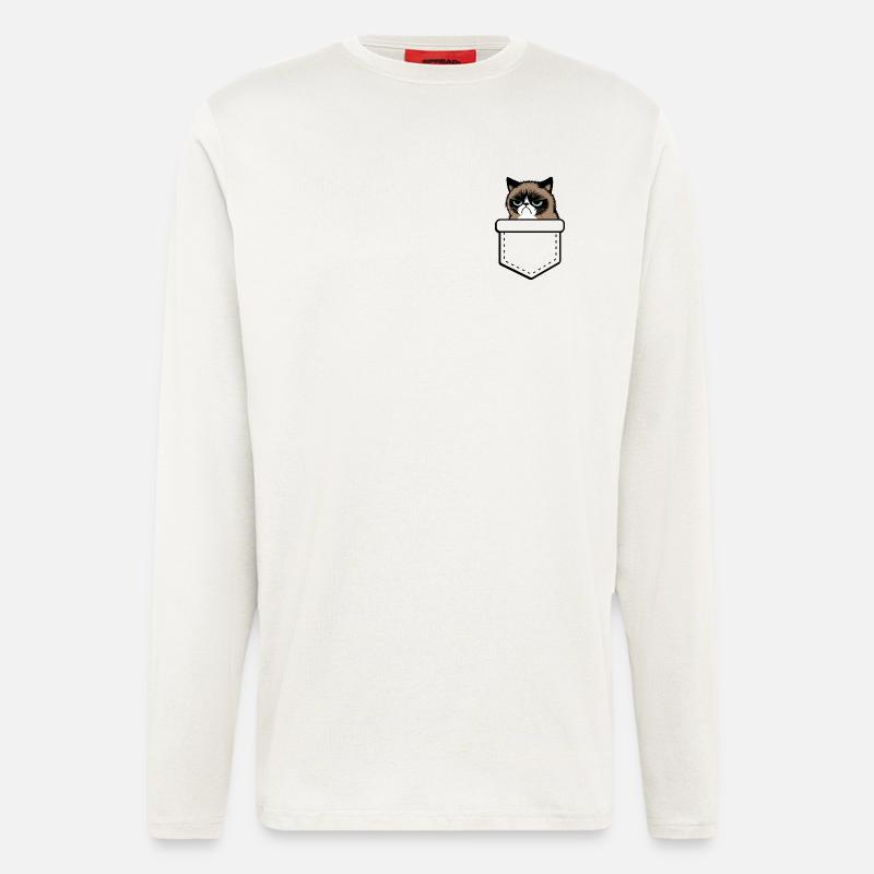 grumpy  - Langarmshirt - made by SPREAD  - OFF WHITE