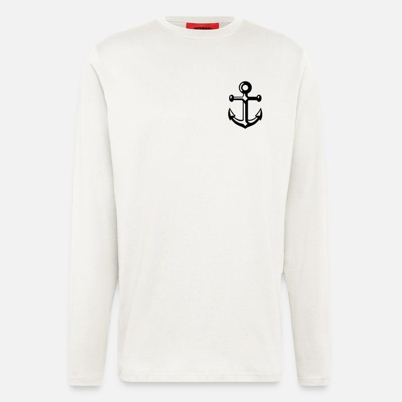 Anker - Langarmshirt - made by SPREAD  - OFF WHITE
