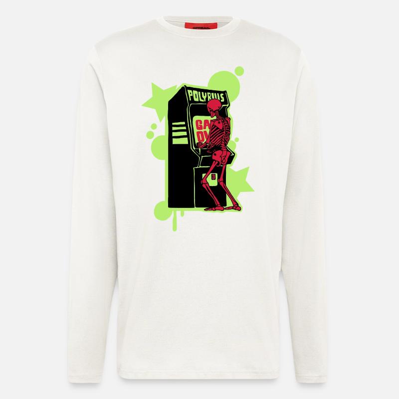 Hallo-Score - Langarmshirt - made by SPREAD  - OFF WHITE