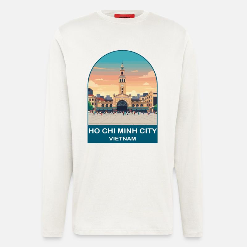 CTY02064 - Langarmshirt - made by SPREAD  - OFF WHITE