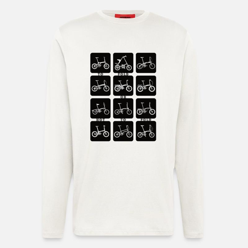 FALTEN ODER NICHT FALTEN - Langarmshirt - made by SPREAD  - OFF WHITE