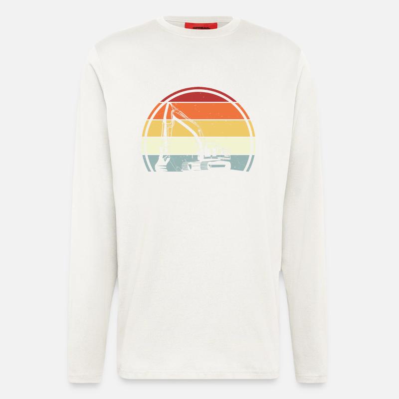 Bagger - Langarmshirt - made by SPREAD  - OFF WHITE