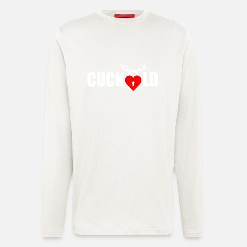 Cuckold - Langarmshirt - made by SPREAD  - OFF WHITE