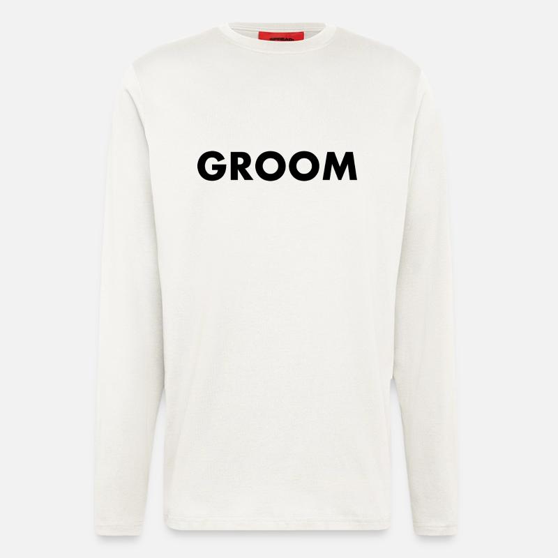 Groom - Langarmshirt - made by SPREAD  - OFF WHITE