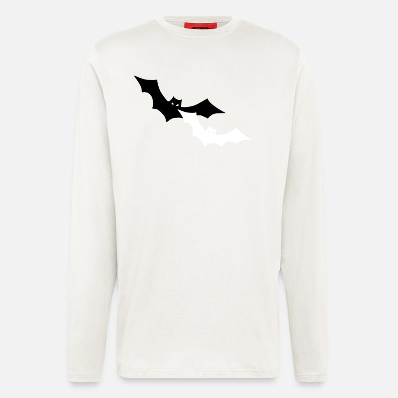 Fledermaus - Langarmshirt - made by SPREAD  - OFF WHITE