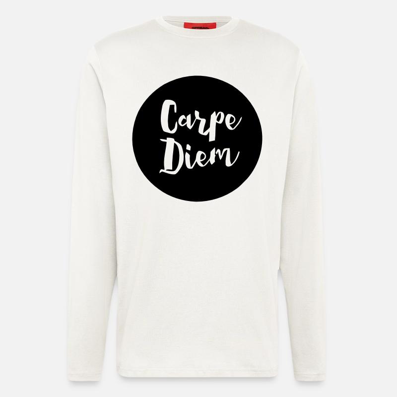 Carpe Diem - Langarmshirt - made by SPREAD  - OFF WHITE