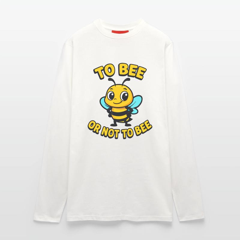 Biene oder nicht Biene Langarmshirt - made by SPREAD 