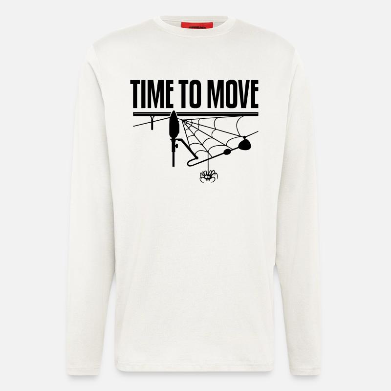 TIME TO MOVE - Longsleeve - made by SPREAD  - OFF WHITE