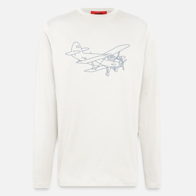 Doppeldecker - Langarmshirt - made by SPREAD  - OFF WHITE