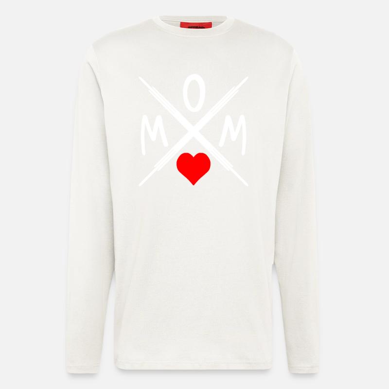 Mom - Mutter - Mama - Longsleeve - made by SPREAD  - OFF WHITE