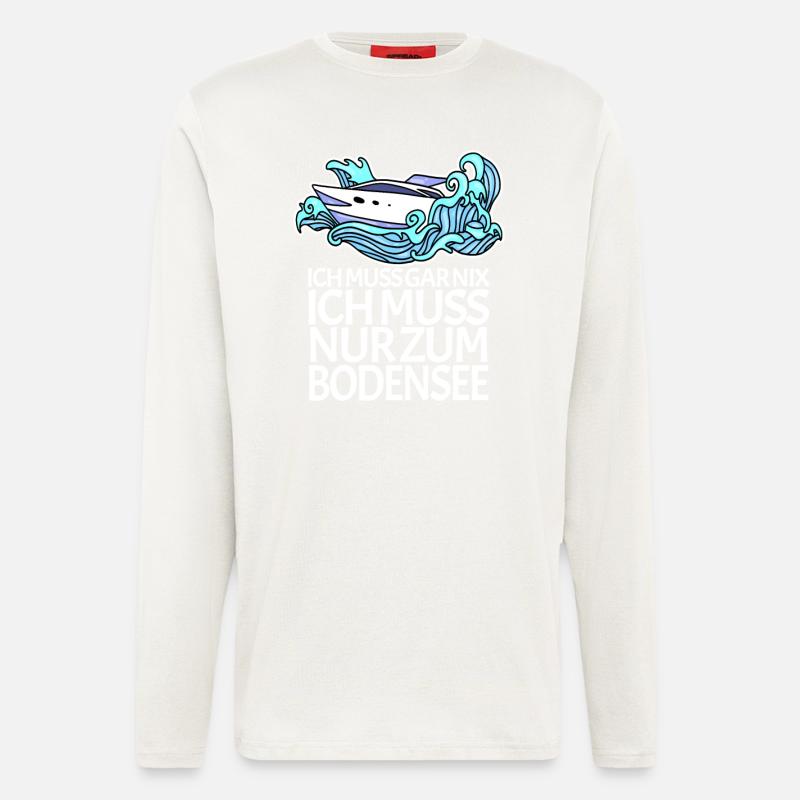 Bodensee - Langarmshirt - made by SPREAD  - OFF WHITE
