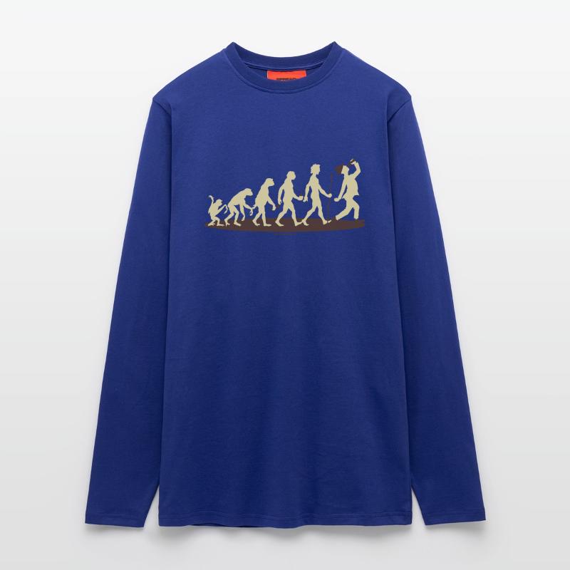 FUN - Evolution Bayer Bier - Geschenk - Bestseller Langarmshirt - made by SPREAD 