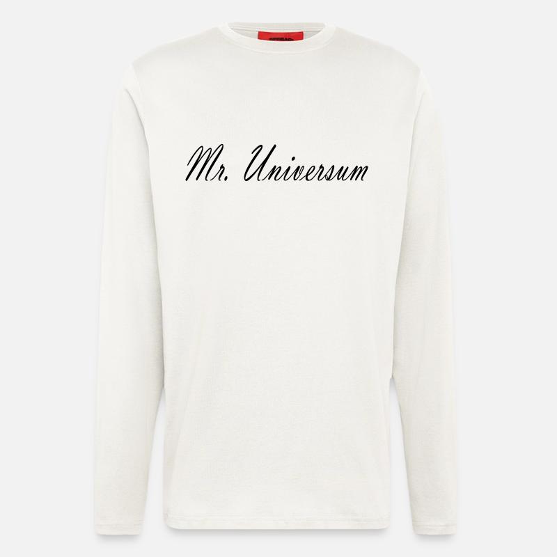 Mr Universum - Langarmshirt - made by SPREAD  - OFF WHITE