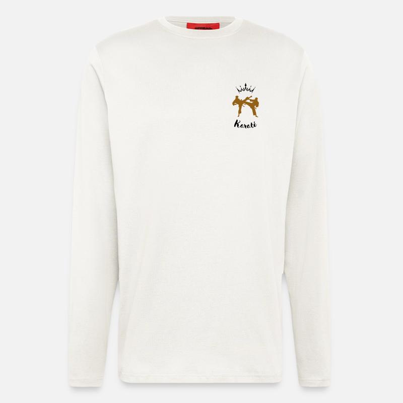 Karatekampf - Langarmshirt - made by SPREAD  - OFF WHITE