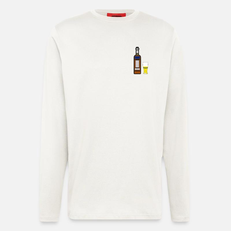 Original party aperitif gift - Longsleeve - made by SPREAD  - OFF WHITE