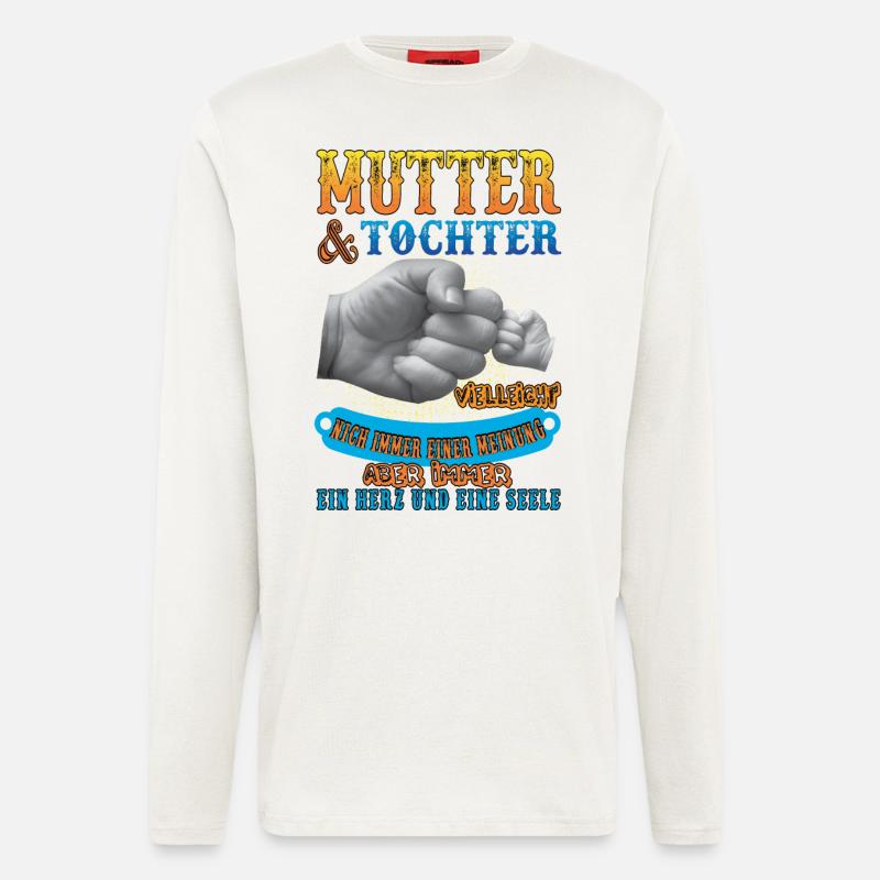 mutter und tochter - Langarmshirt - made by SPREAD  - OFF WHITE