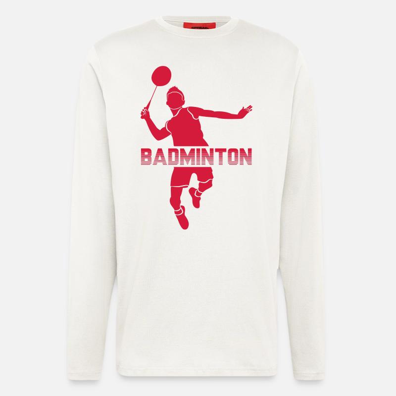 BADBOY - Manches longues bio décontracté fabriqué en UE - OFF WHITE