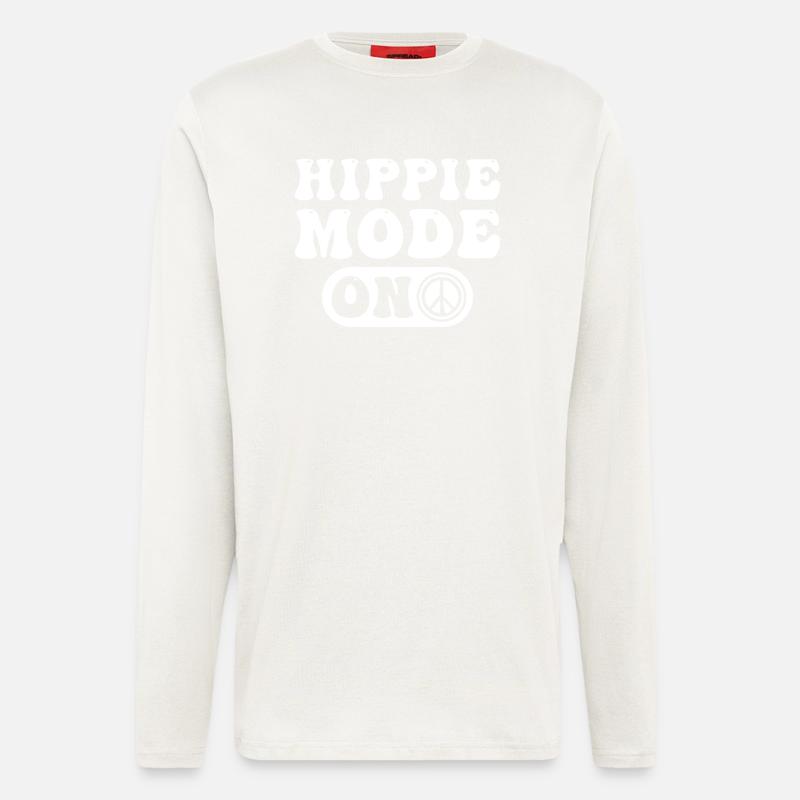 Hippie - Langarmshirt - made by SPREAD  - OFF WHITE
