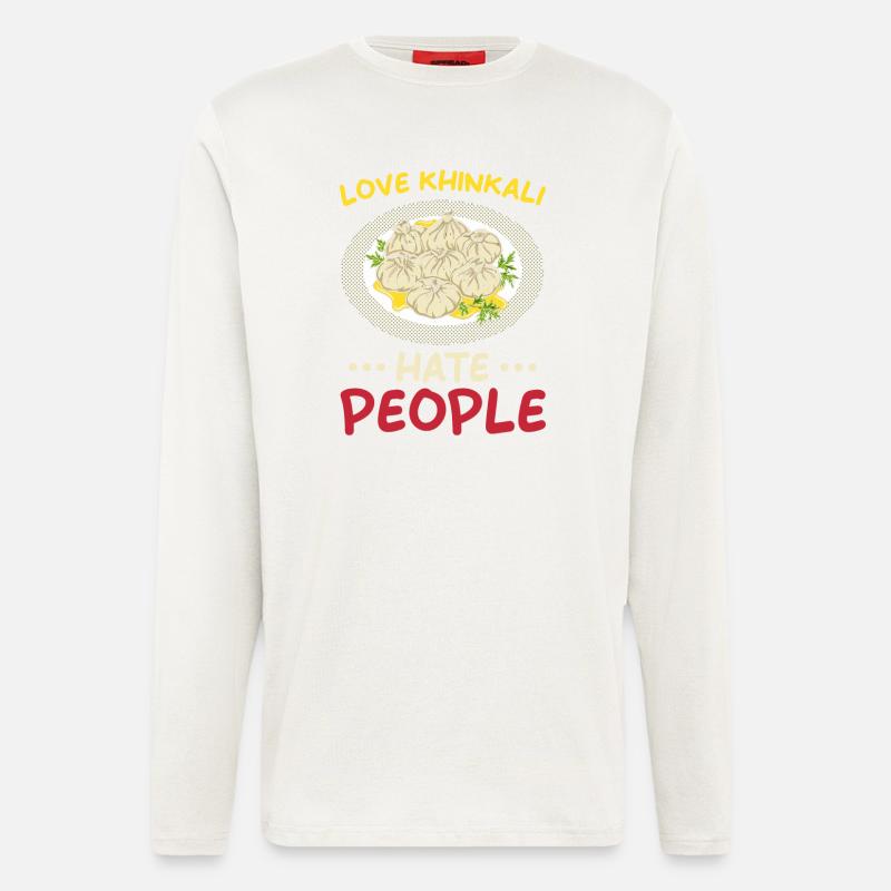 Khinkali - Langarmshirt - made by SPREAD  - OFF WHITE