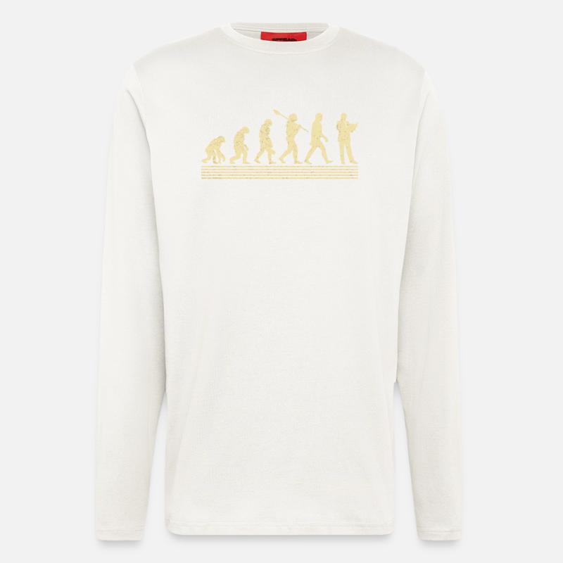 Marketing-manager-evolution - Langarmshirt - made by SPREAD  - OFF WHITE
