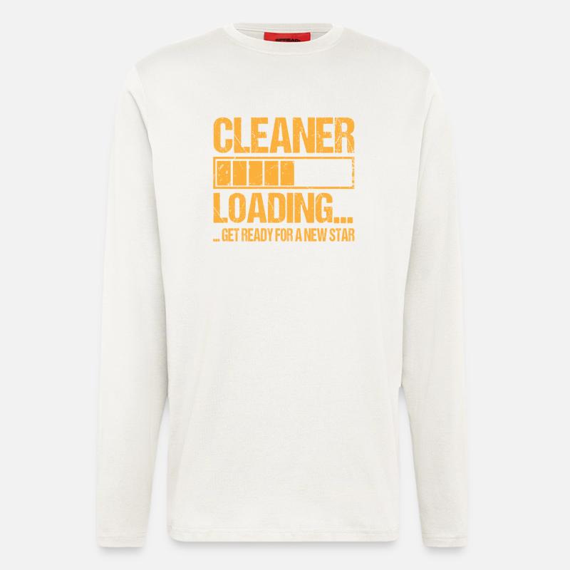 Cleaner loading Cleaner Training - Longsleeve - made by SPREAD  - OFF WHITE