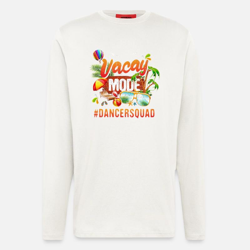 Dancer Vacation Group #Dancersquad - Longsleeve - made by SPREAD  - OFF WHITE