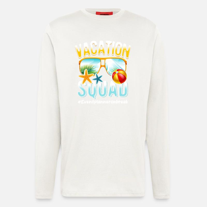 Eventplanner Vacation Squad #Eventplanneronbreak - Longsleeve - made by SPREAD  - OFF WHITE