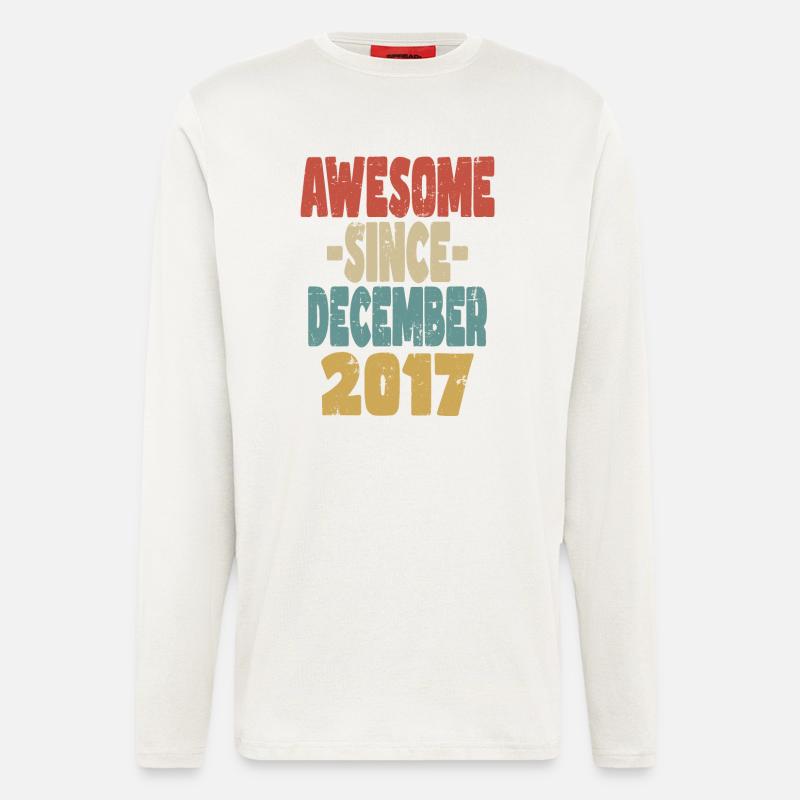 Fantastischer Dezember 2017 - Langarmshirt - made by SPREAD  - OFF WHITE