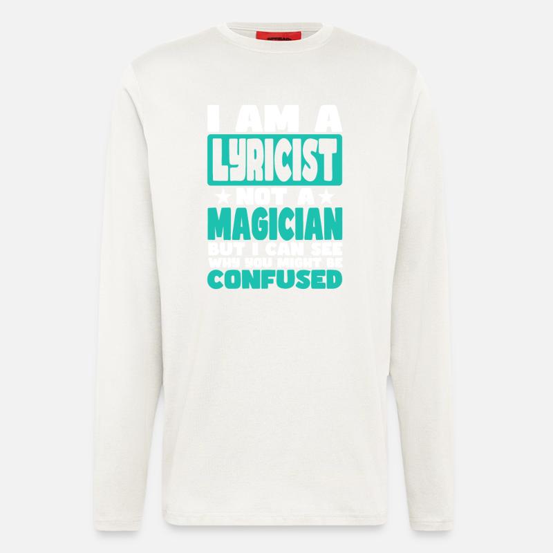 Lyriker - Langarmshirt - made by SPREAD  - OFF WHITE