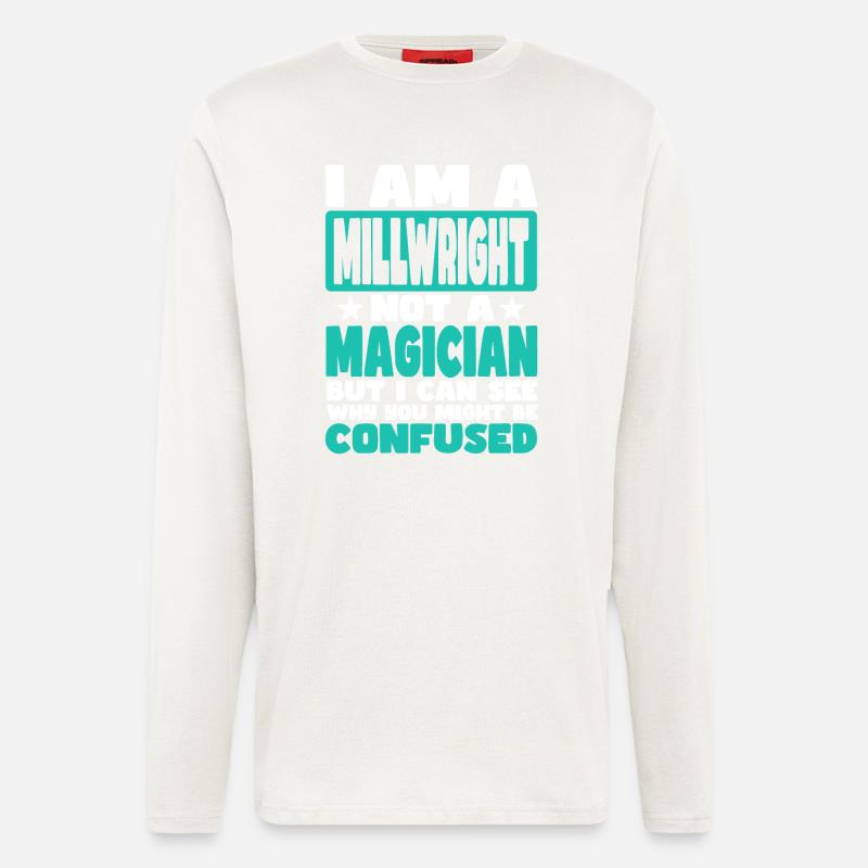 Mühlenbauer - Langarmshirt - made by SPREAD  - OFF WHITE