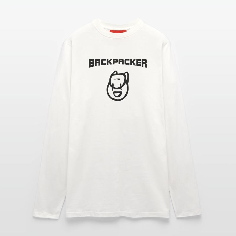 Backpacker Rucksack Langarmshirt - made by SPREAD
