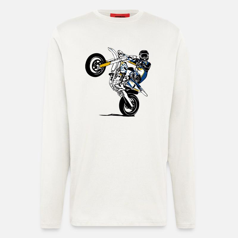 Supermoto - Langarmshirt - made by SPREAD  - OFF WHITE