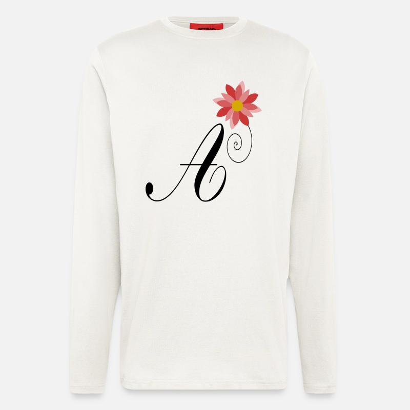A. ALPHABET. LIEBE - Langarmshirt - made by SPREAD  - OFF WHITE