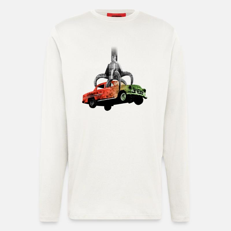 Junk Yard - Longsleeve - made by SPREAD  - OFF WHITE