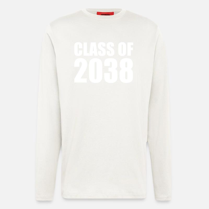 Class of 2038 - Longsleeve - made by SPREAD  - OFF WHITE