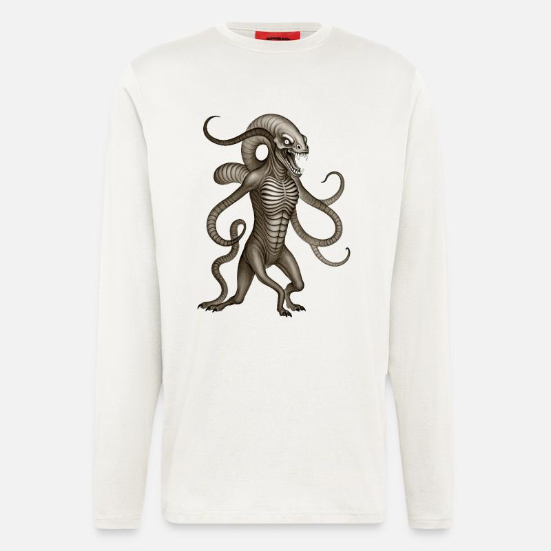 BUG #7 – dunkle Hölle - Langarmshirt - made by SPREAD  - OFF WHITE