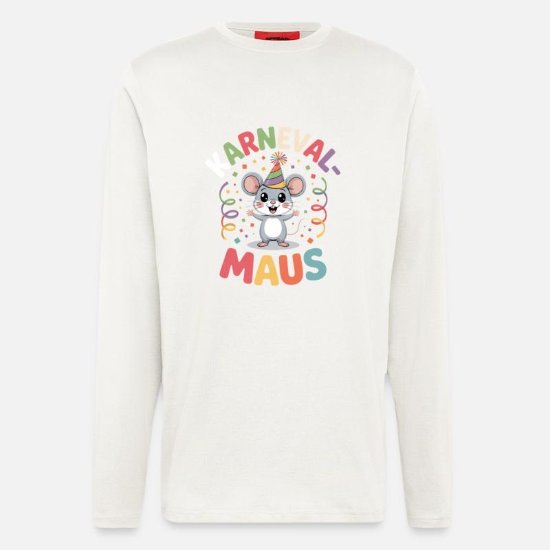 Carnival Mouse Cologne Carnival Mouse - Longsleeve - made by SPREAD  - OFF WHITE