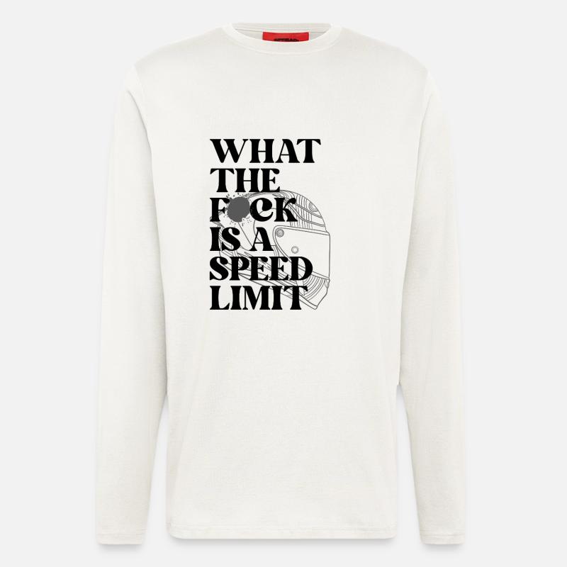 Auto - Langarmshirt - made by SPREAD  - OFF WHITE