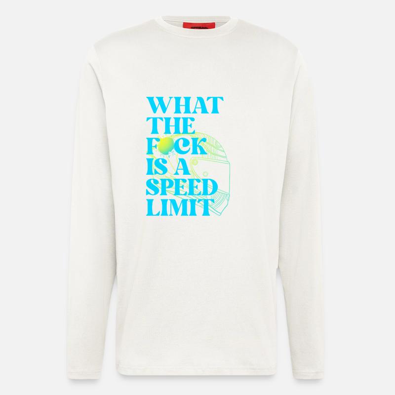Auto - Langarmshirt - made by SPREAD  - OFF WHITE
