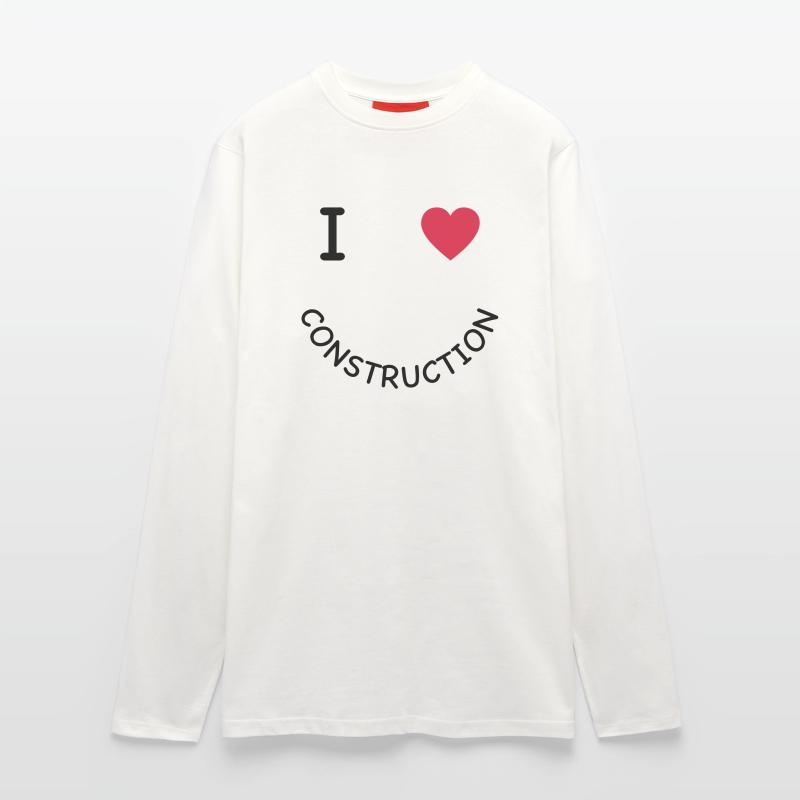 Cantiere Maglia a maniche lunghe ecologica casual Made in UE