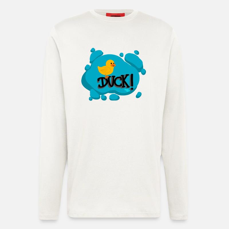 Duck! - Calypso Blous - Langarmshirt - made by SPREAD  - OFF WHITE