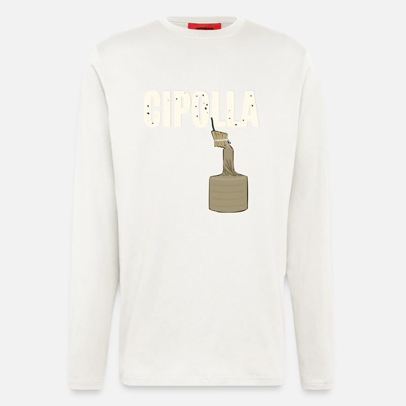 Cipolla - Langarmshirt - made by SPREAD - OFF WHITE