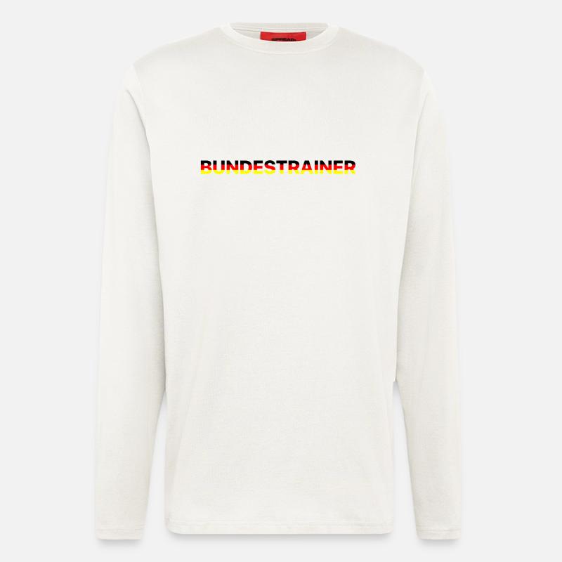 Bundestrainer - Langarmshirt - made by SPREAD  - OFF WHITE