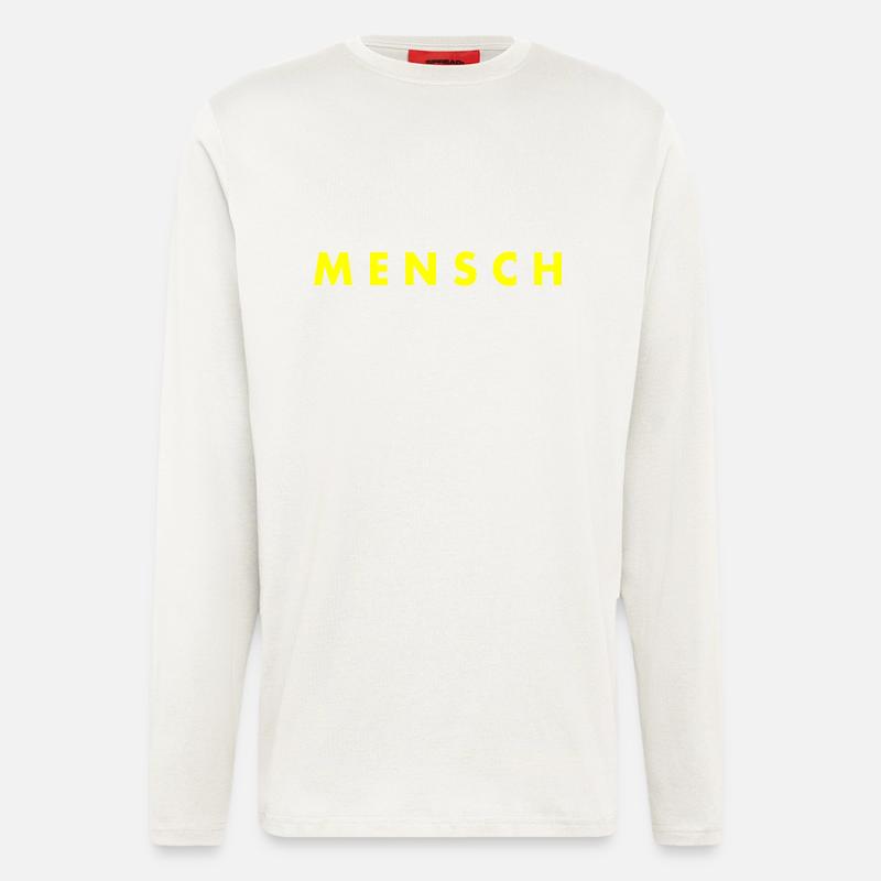 Mensch - Langarmshirt - made by SPREAD  - OFF WHITE