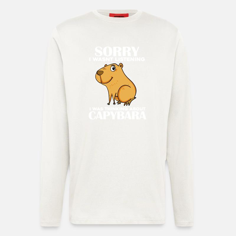 Capybara - Langarmshirt - made by SPREAD  - OFF WHITE