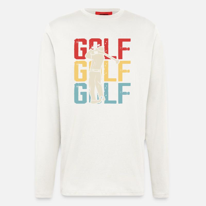 Golf Golfer - Longsleeve - made by SPREAD  - OFF WHITE